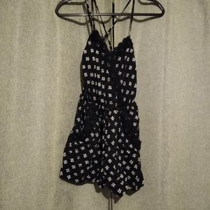 Black and White Romper